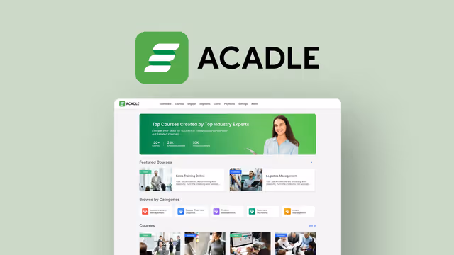 Acadle - lifetime deal no AppSumo