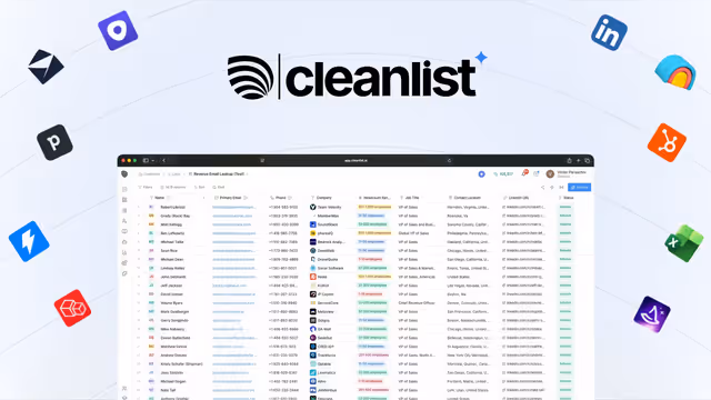 Cleanlist AI - lifetime deal no AppSumo