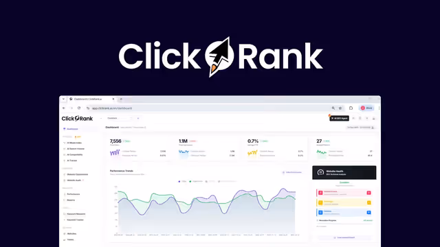 ClickRank - lifetime deal no AppSumo