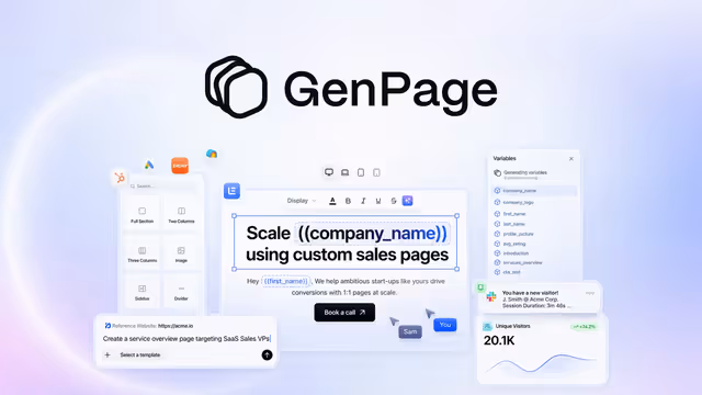 GenPage - lifetime deal no AppSumo