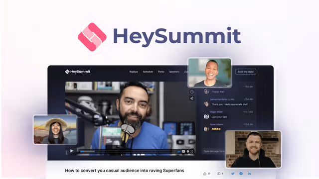 HeySummit - lifetime deal no AppSumo