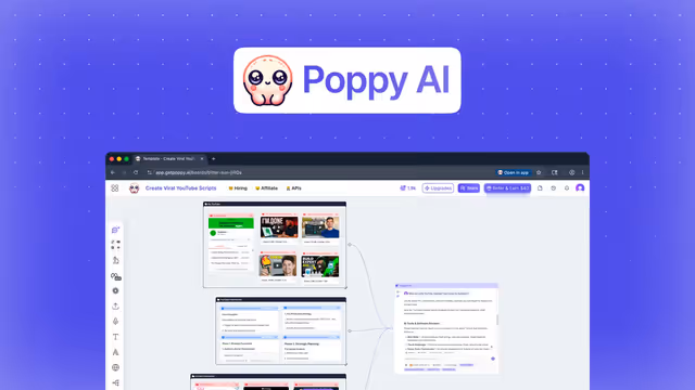 Poppy AI - lifetime deal no AppSumo