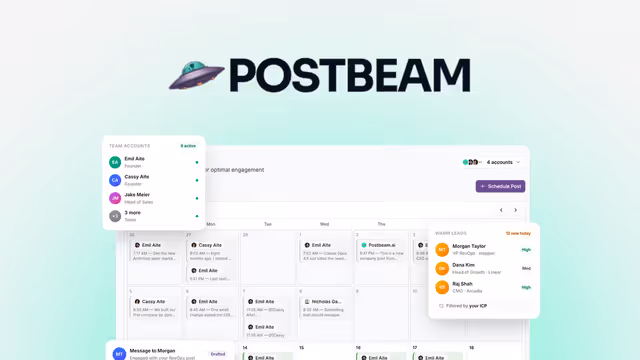 Postbeam.ai - lifetime deal no AppSumo