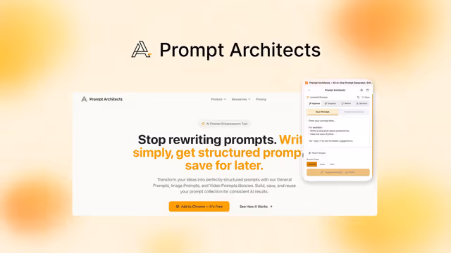 Prompt Architects - lifetime deal no AppSumo