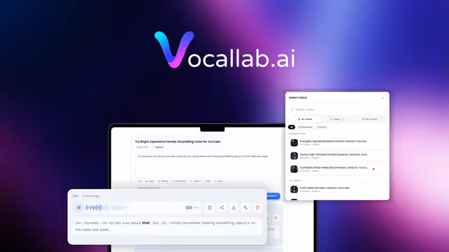 Vocallab AI - lifetime deal no AppSumo
