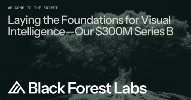 Black Forest Labs capta US$ 300M em Série B de US$ 3,25 bi