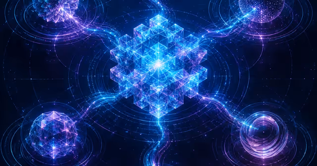 Rede abstrata de agentes de IA interoperáveis conectados a um núcleo central