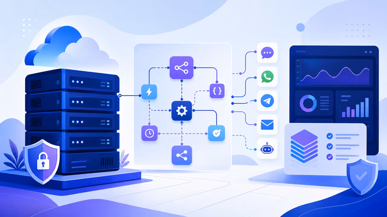 Imagem ilustrativa: HostGator VPS para n8n e Evolution API em 2026: Vale a Pena?