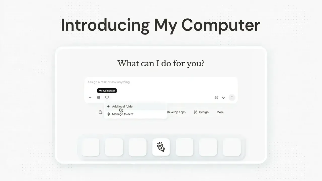 Manus Lança App Desktop com Agente de IA Local