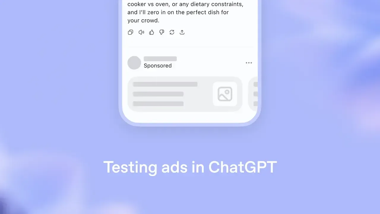 OpenAI inicia testes com anúncios no ChatGPT em 2026