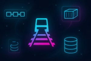 Railway plataforma de deploy review 2026 - hero image mostrando infraestrutura cloud moderna