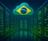 Turbo Cloud 2026 review - data center brasileiro com servidores em nuvem, ilustração tecnológica representando hospedagem de sites e cloud computing no Brasil