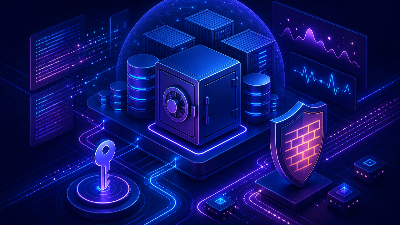 Como usar Vultr para n8n e Evolution API em 2026: servidor por hora sem pagar o mês inteiro 3 Cofre digital, firewall e painéis de logs protegendo uma VPS