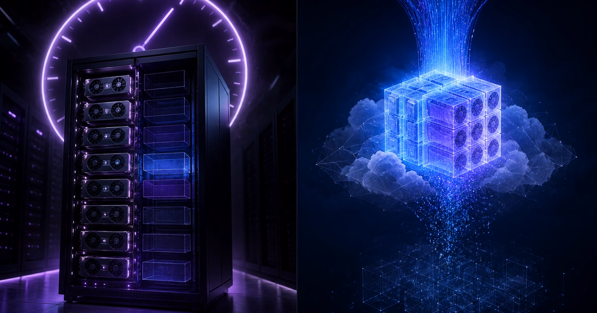 Como escolher uma VPS GPU para IA: VRAM, L4 e custo em 2026 2 Comparação visual entre GPU mensal sempre ligada e worker de GPU que escala a zero