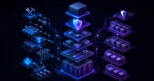 Pilha modular de VPS com painel abstrato, segurança, backup e duas rotas de operação