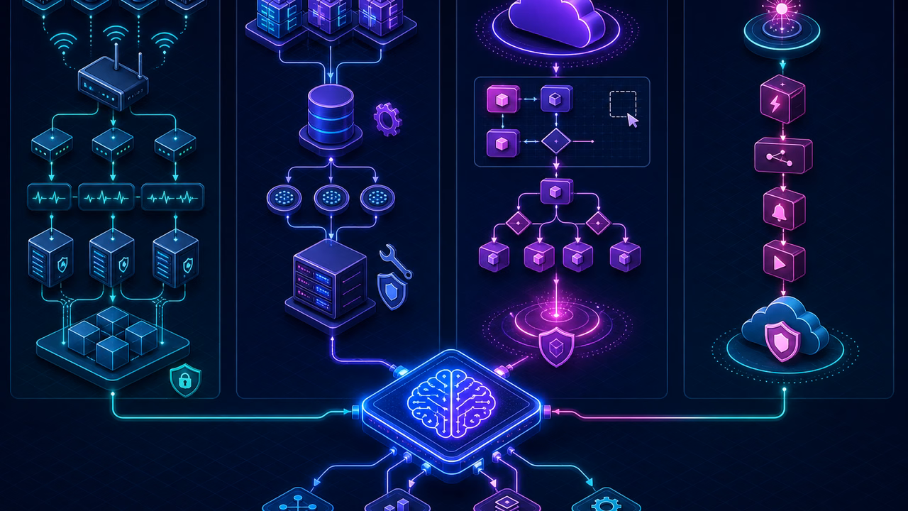 Node-RED em VPS com Docker: vale a pena para automações em 2026? 3 Quatro abordagens visuais de automação: eventos técnicos, apps self-hosted e fluxos gerenciados