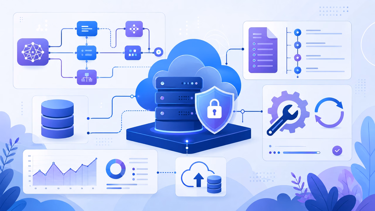 Dify em VPS: vale a pena rodar agente de IA self-hosted em 2026? 1 Ilustração: O que muda em privacidade, logs e manutenção